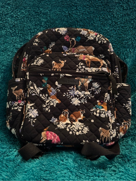 Vera Bradley Handbags - Vera Bradley Merry Mischief Quilted Backpack